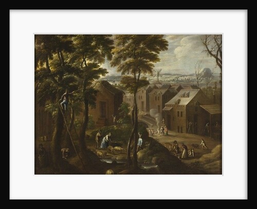 November and December from Los doce meses del año, 1650-1699 by Antonio de Espinosa