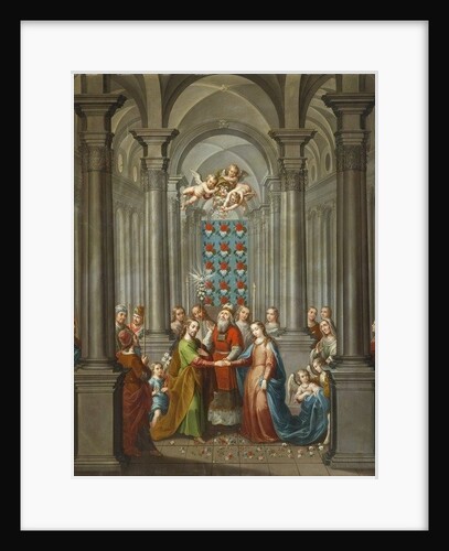 The Marriage of the Virgin, 1745 by Nicolas Enriquez