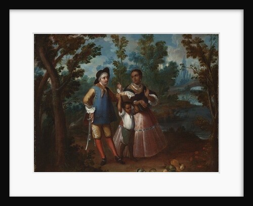 X. From Spaniard and Return Backwards, Hold Yourself Suspended in Mid Air, c.1760 by Juan Patricio Morlete Ruiz