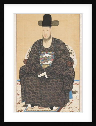 Portrait of Scholar-official Robe, 19th century by School Korean