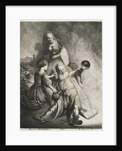 Lot and His Daughters, 1631 by Jan Georg van Vliet