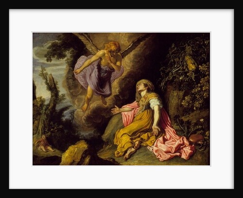 Hagar and the Angel, 1614 by Pieter Lastman