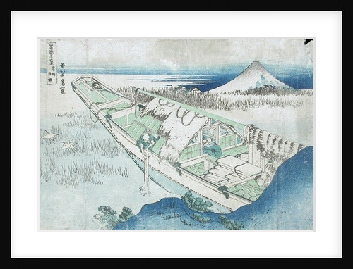 Joshu, Ushibori, Hetachi Provinces from the Series Thirty Six Views of Fuji, 19th century by Katsushika Hokusai
