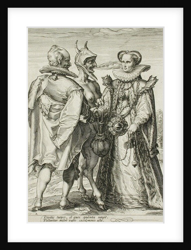 Marriage for Money by Jan Saenredam