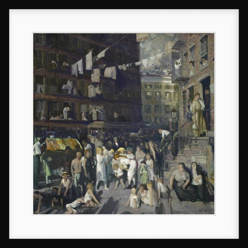Cliff Dwellers, 1913 by George Wesley Bellows