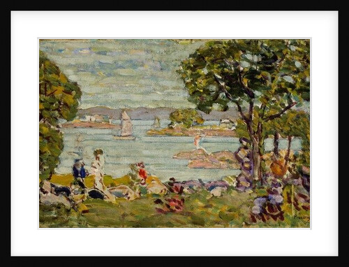 Cove, Maine, c.1907-10 by Maurice Brazil Prendergast