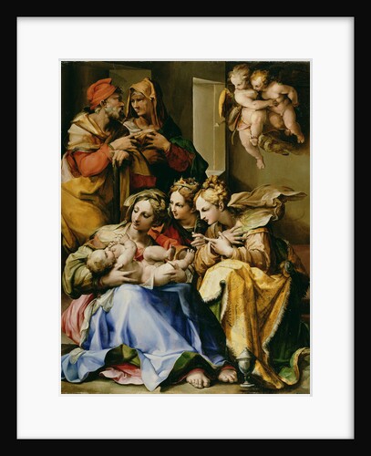 Holy Family with Saints Anne, Catherine of Alexandria, and Mary Magdalene, c.1560-9 by Nosadella