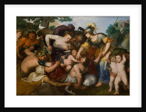 Allegory of the Temptations of Youth, 1648 by Otto van Veen