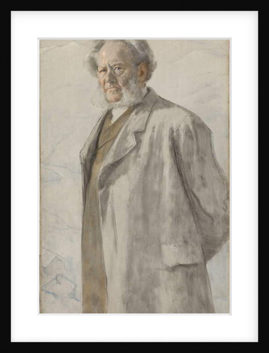Portrait of Henrik Ibsen, 1895 by Erik Theodor Werenskiold