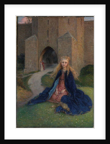 Princess with a Spindle, 1896 by Hanna Pauli