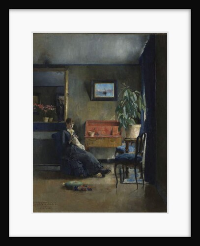 Blue Interior, 1883 by Harriet Backer