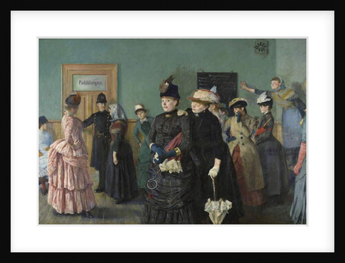Albertine to See the Police Surgeon, 1885-87 by Christian Krohg