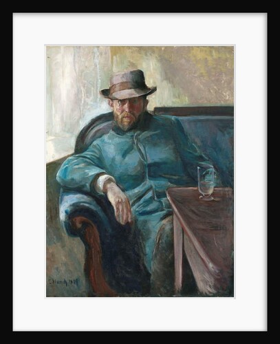 Portrait of Hans Jaeger, 1889 by Edvard Munch