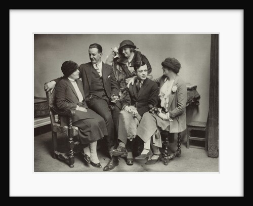 Avant-garde group in Paris, c.1925 by Anonymous