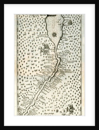 Nova Svecia, 1696 by Swedish School