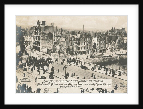 Ruins on the corner of Eden Quay and Sackville Street after the Easter Rising, 1916 by Anonymous