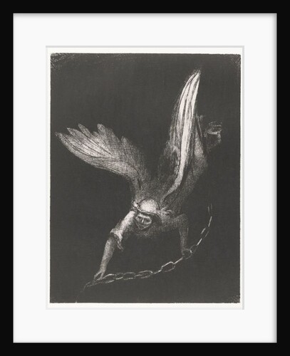 An Angel with a Chain in his hands, 1899 by Odilon Redon