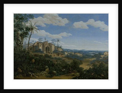 View of Olinda, Brazil, 1662 by Frans Jansz Post