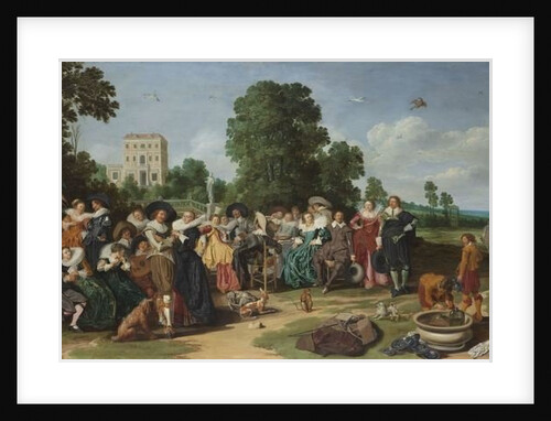 The Fete Champetre, 1627 by Dirck Hals
