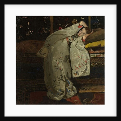 Girl in a White Kimono, 1894 by Georg-Hendrik Breitner