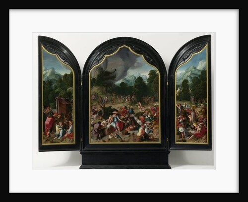 Worship of the Golden Calf, c.1530 by Lucas van Leyden