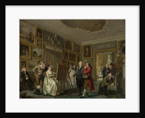 The Art Gallery of Jan Gildemeester Jansz, 1794-5 by Adriaen de Lelie