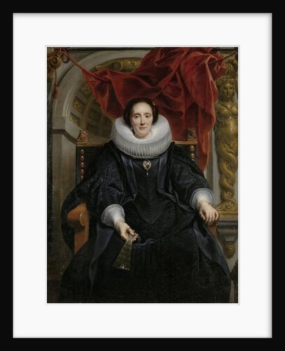 Portrait of Catharina Behaghel, 1635 by Jacob Jordaens
