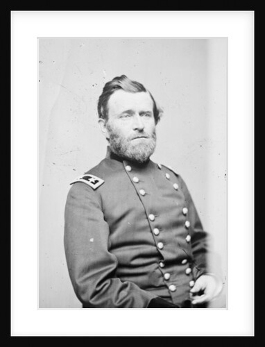 Maj. Gen. Ulysses S. Grant, officer of the Federal Army, 1861-5 by Mathew & studio Brady