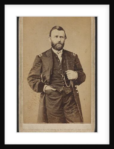 Maj. Gen. Ulysses S. Grant, officer of the Federal Army, 1861-5 by Mathew & studio Brady