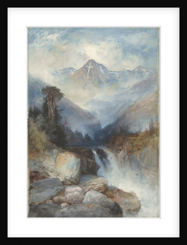 Mountain of the Holy Cross, 1890 by Thomas Moran