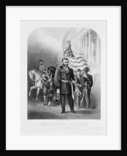 General Ulysses S. Grant at the U.S. Capitol, 1868 by Samuel (after) Frizzell
