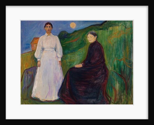 Mother and Daughter, 1897 by Edvard Munch
