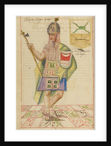 Mayta Capac, 1616 by Spanish School
