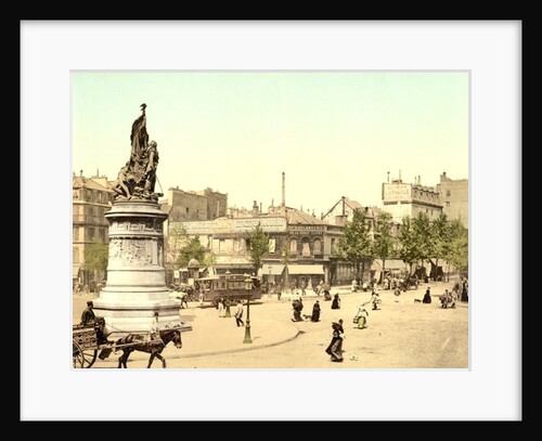 Place Clichy in Paris, 1890-1900 by Anonymous