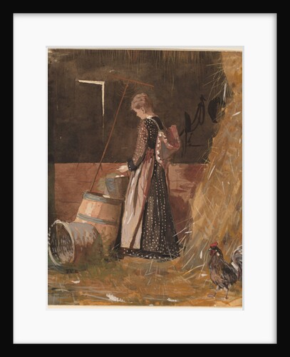 Fresh Eggs, 1874 by Winslow Homer