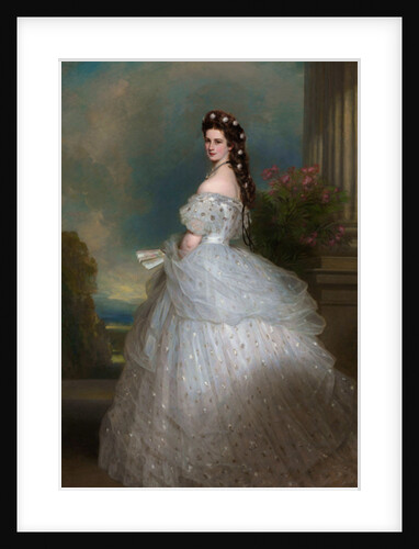 Elizabeth, Empress of Austria, 1865 by Franz Xaver Winterhalter