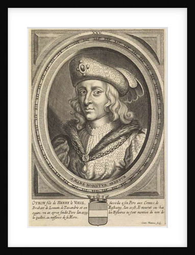 Portrait of Otto, Duke of Brabant and Leuven, 1662 by Conrad Waumans