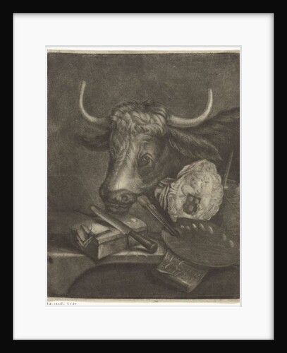 Attributes of the Guild of Saint Luke, 1735 by Jan de Groot