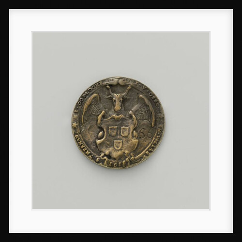 Guild of Saint Luke token from Middelburg by Adriaen Pietersz van de Venne