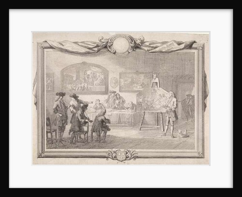 Guild of Saint Luke in Dordrecht, 1736 by Aert Schouman