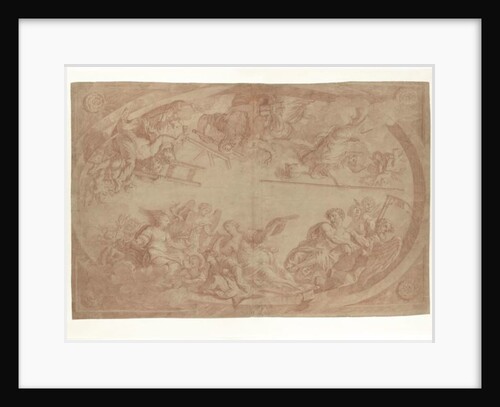 Allegory of the separation of the artists from the Hague Guild of Saint Luke, 1686 by Dutch School