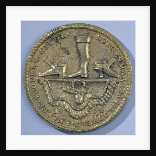 Shoemakers' Guild of the Hague attendance token, 1774 by Dutch School