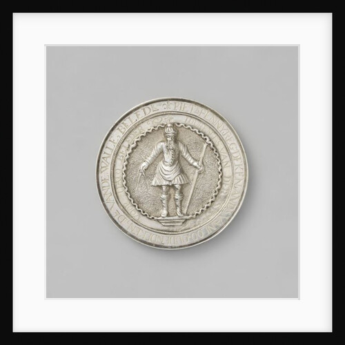 Carpenters' Guild of Middelburg attendance token, 1738 by Dutch School