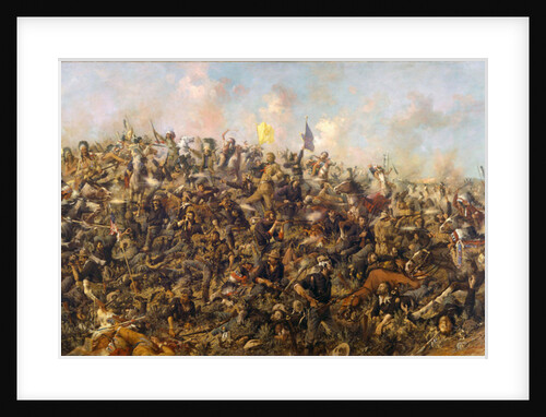 Custer's Last Stand by Edgar Samuel Paxson, 1899 by Edgar Samuel Paxson