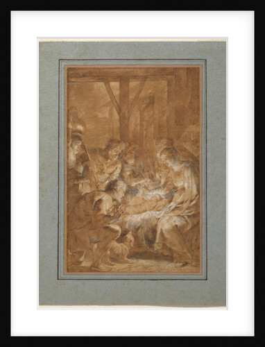 The Adoration of the Shepherds, c.1613-4 by Peter Paul Rubens