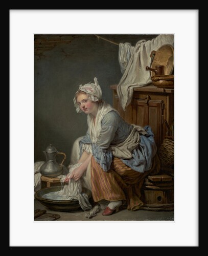 The Laundress, 1761 by Jean Baptiste Greuze