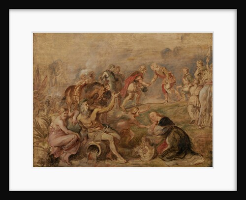 Meeting of King Ferdinand of Hungary and the Cardinal-Infante Ferdinand of Spain at Nördlingen, 1635 by Peter Paul Rubens