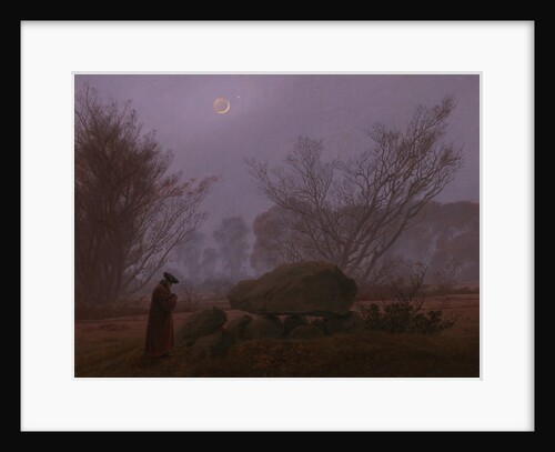 A Walk at Dusk, c.1830-5 by Caspar David Friedrich