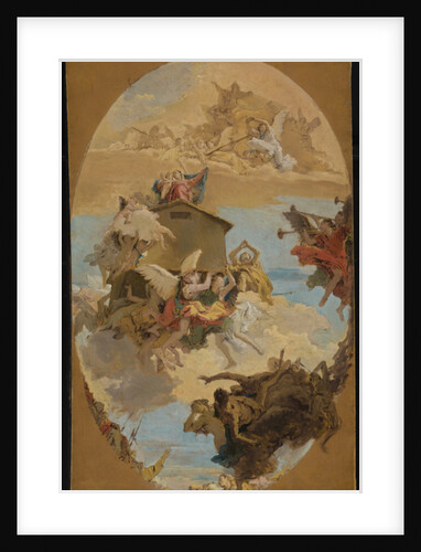 The Miracle of the Holy House of Loreto, 1743 by Giovanni Battista Tiepolo