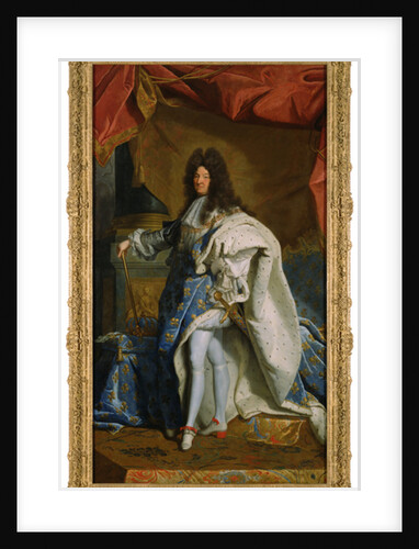 Portrait of Louis XIV, c.1701 by Hyacinthe Rigaud